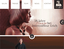 Tablet Screenshot of friseur-erich.at
